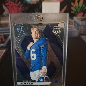 Blue Football Trading Card